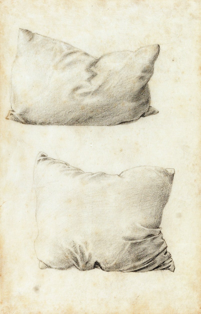 Études de coussins - Edward Burne Jones