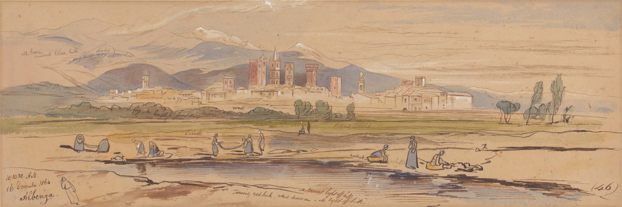 Albenga - Edward Lear