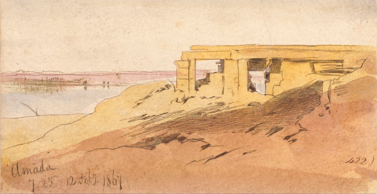 Amada, 7h25, 12 février 1867 (422) - Edward Lear