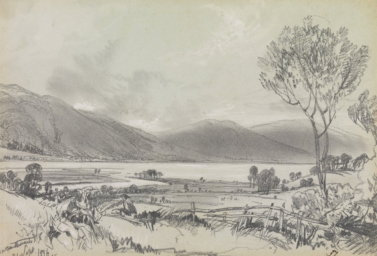 Bassenthwaite - Edward Lear