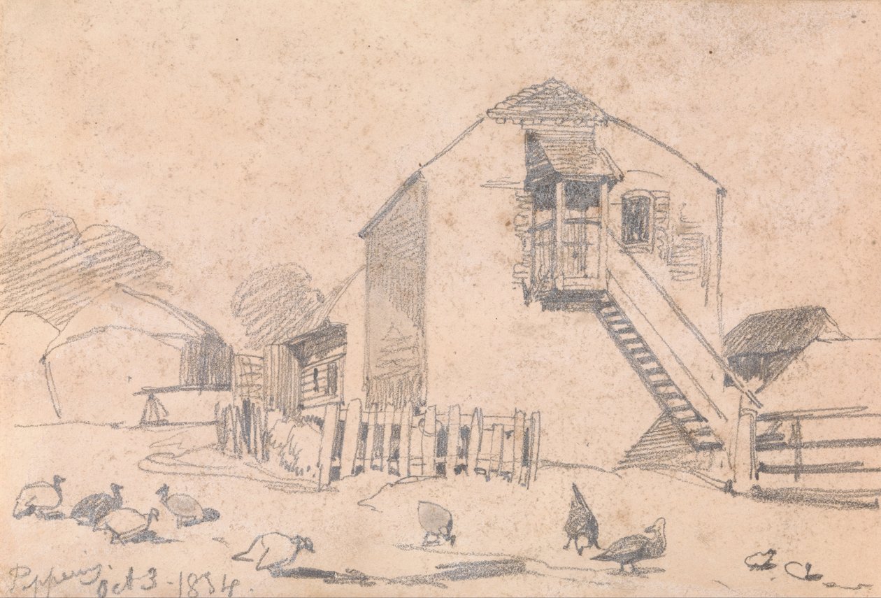 Poivrage, 3 octobre 1834 - Edward Lear