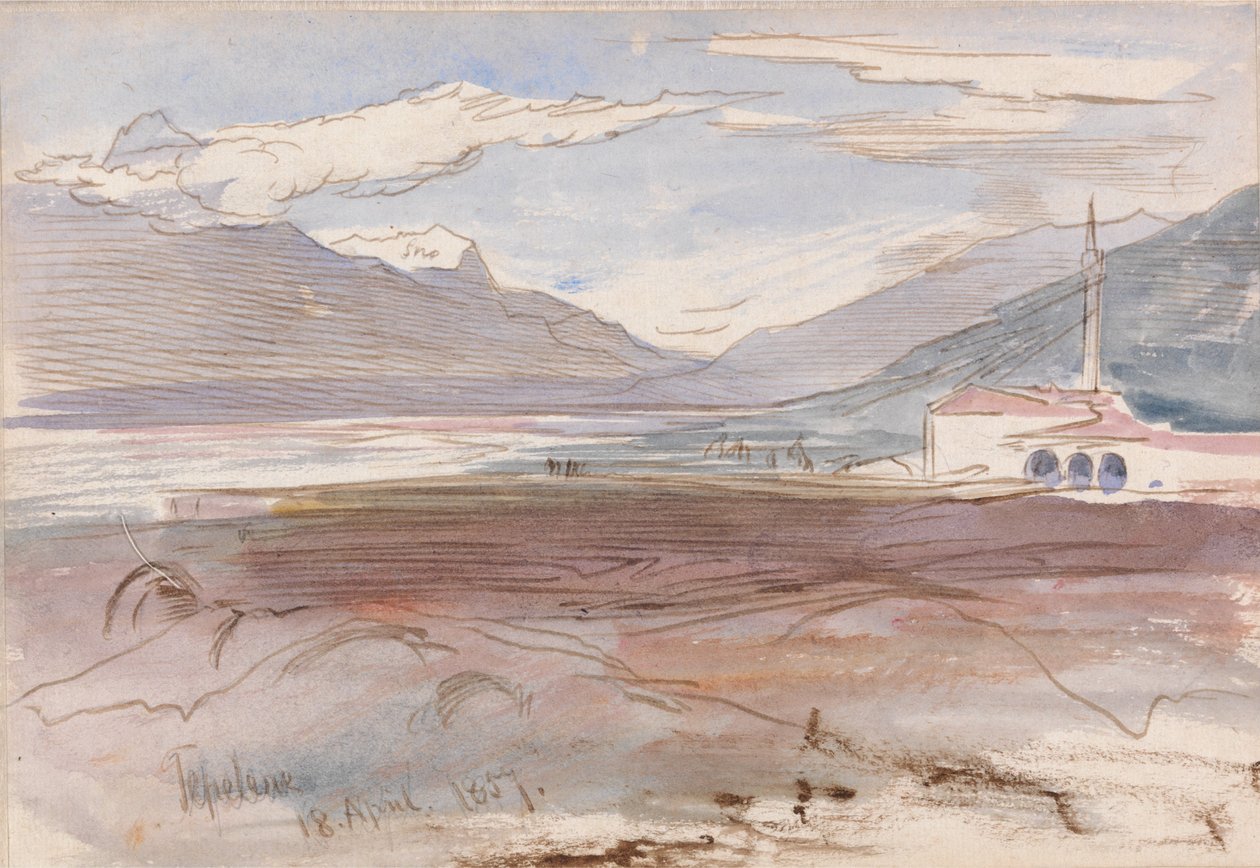 Tepelene, 18 avril 1857 - Edward Lear