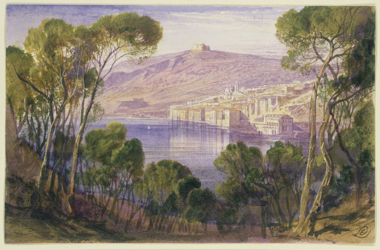Villefranche - Edward Lear