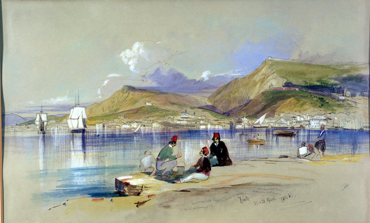 Zante, 1848 - Edward Lear