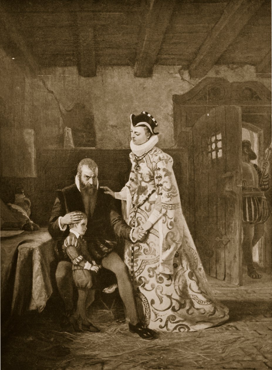 Karin Mansdatter rend visite à Erik XIV en prison - Edward Perseus