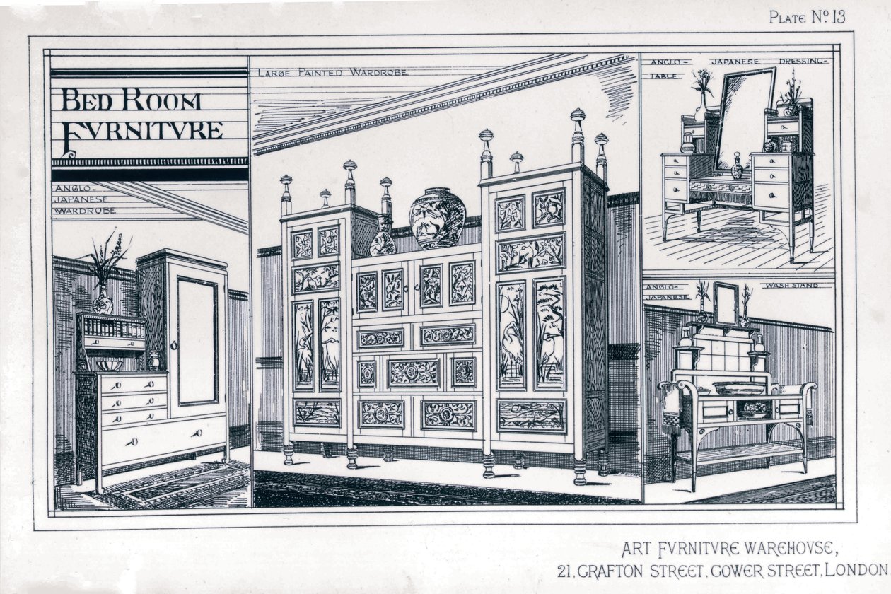 Mobilier de chambre à coucher de l