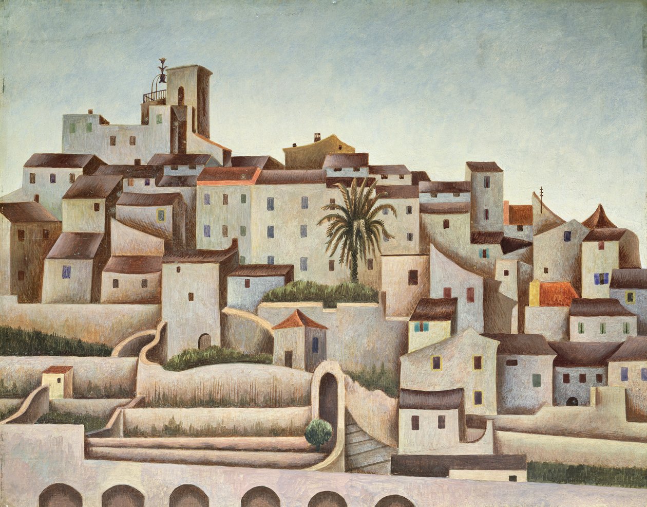 Biot, vers 1925 - Edward Alexander Wadsworth