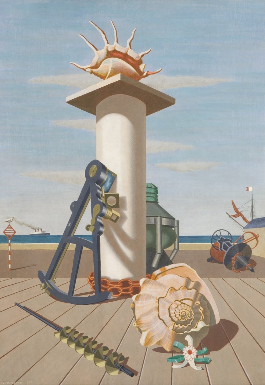 Le large - Edward Alexander Wadsworth