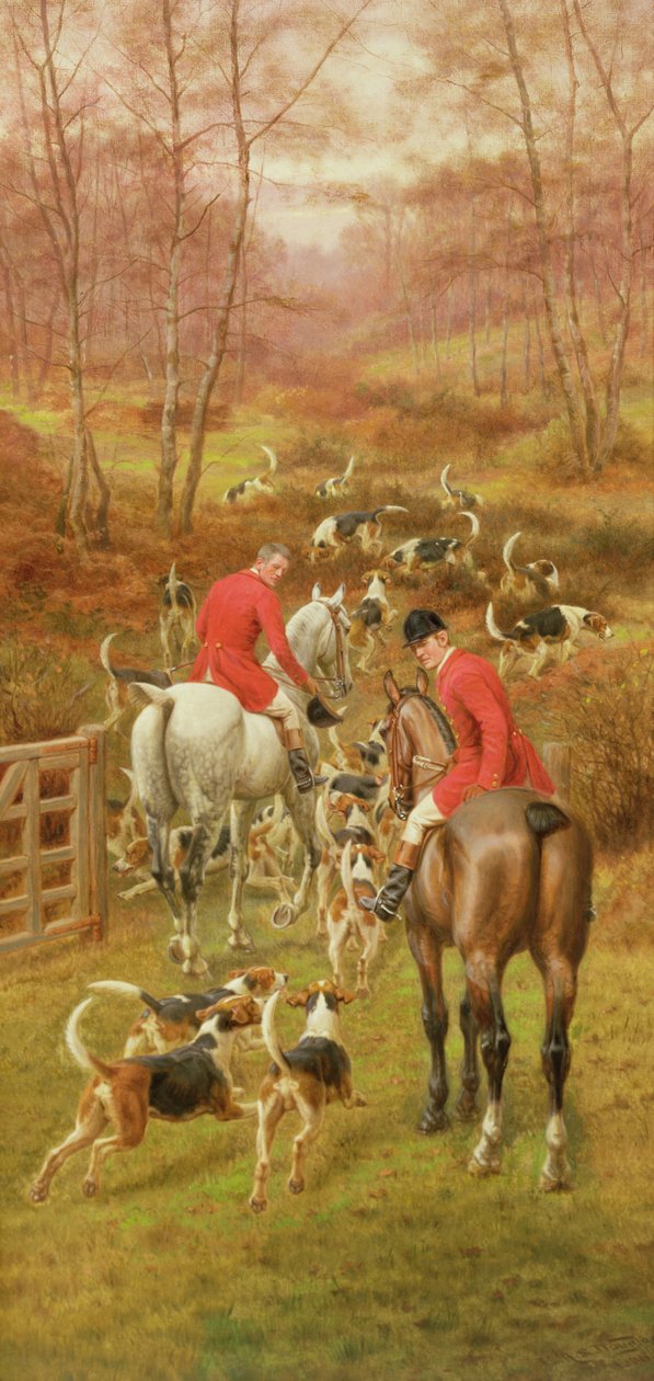 Scène de chasse, 1906 - Edward Algernon Stuart Douglas