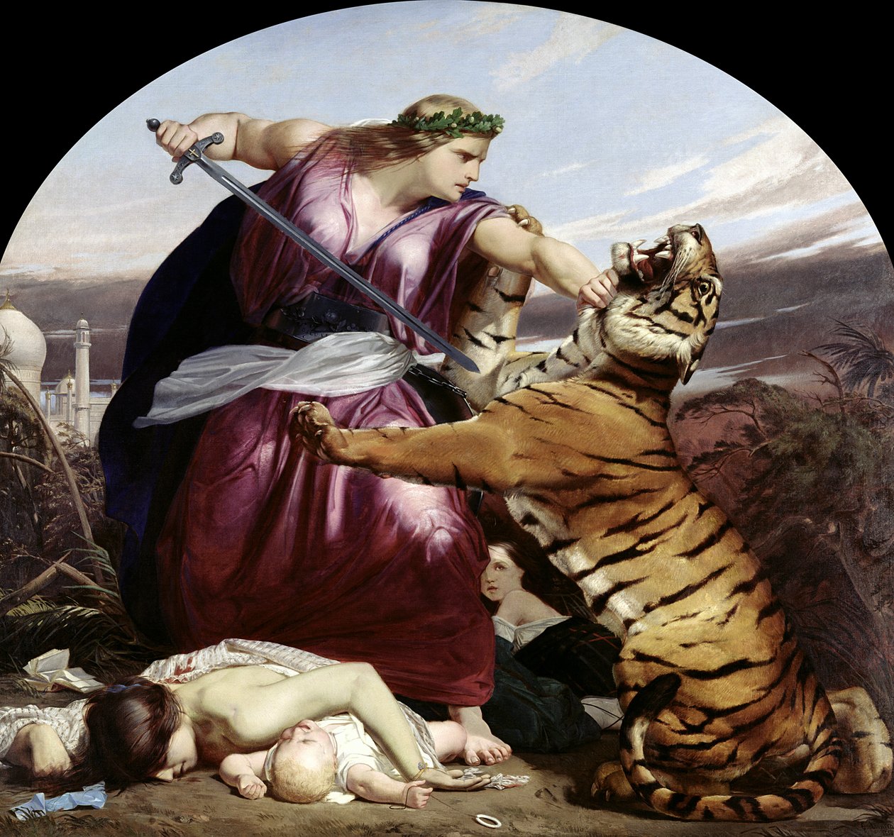 Rétribution - Edward Armitage