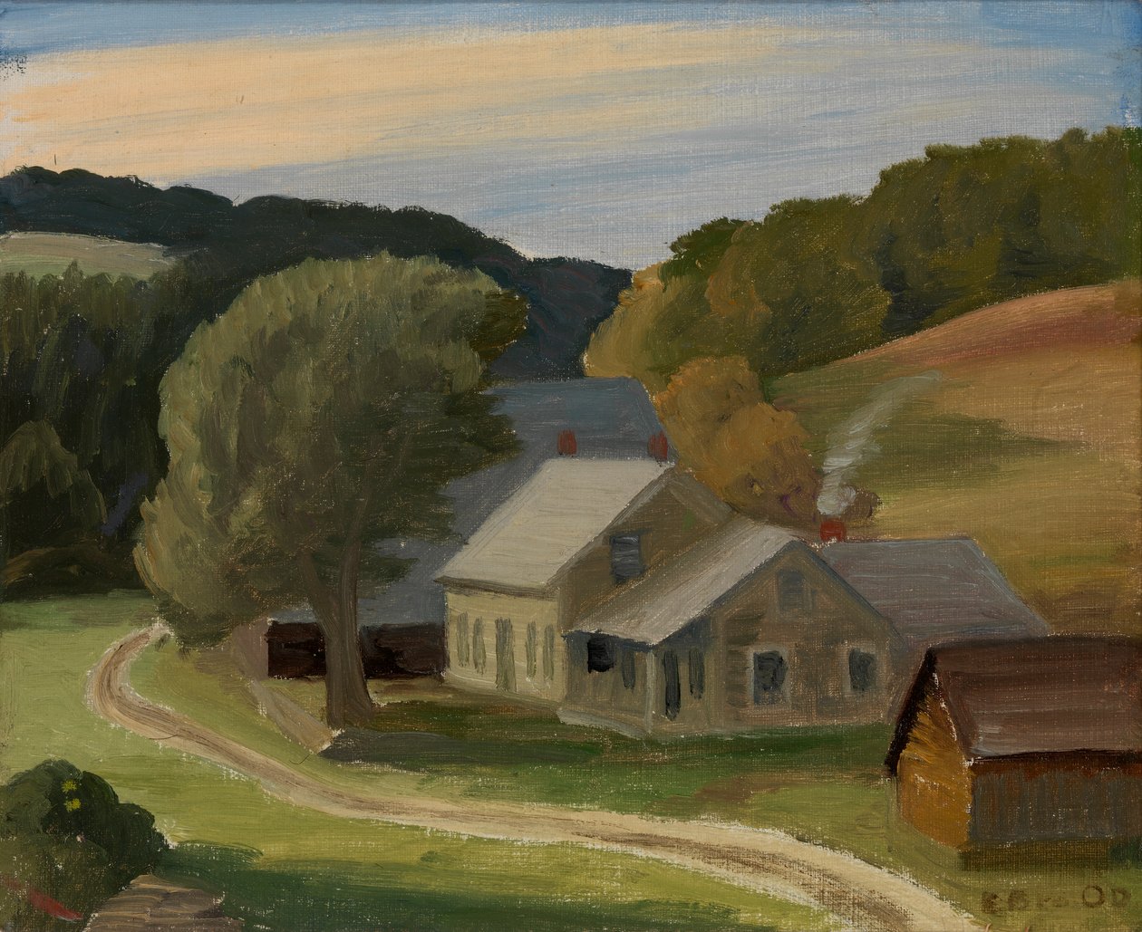 Paysage - Edward Bruce