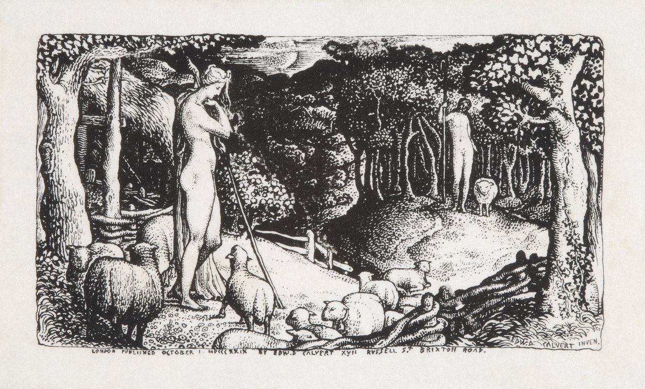 Vie pastorale idéale, 1829 - Edward Calvert