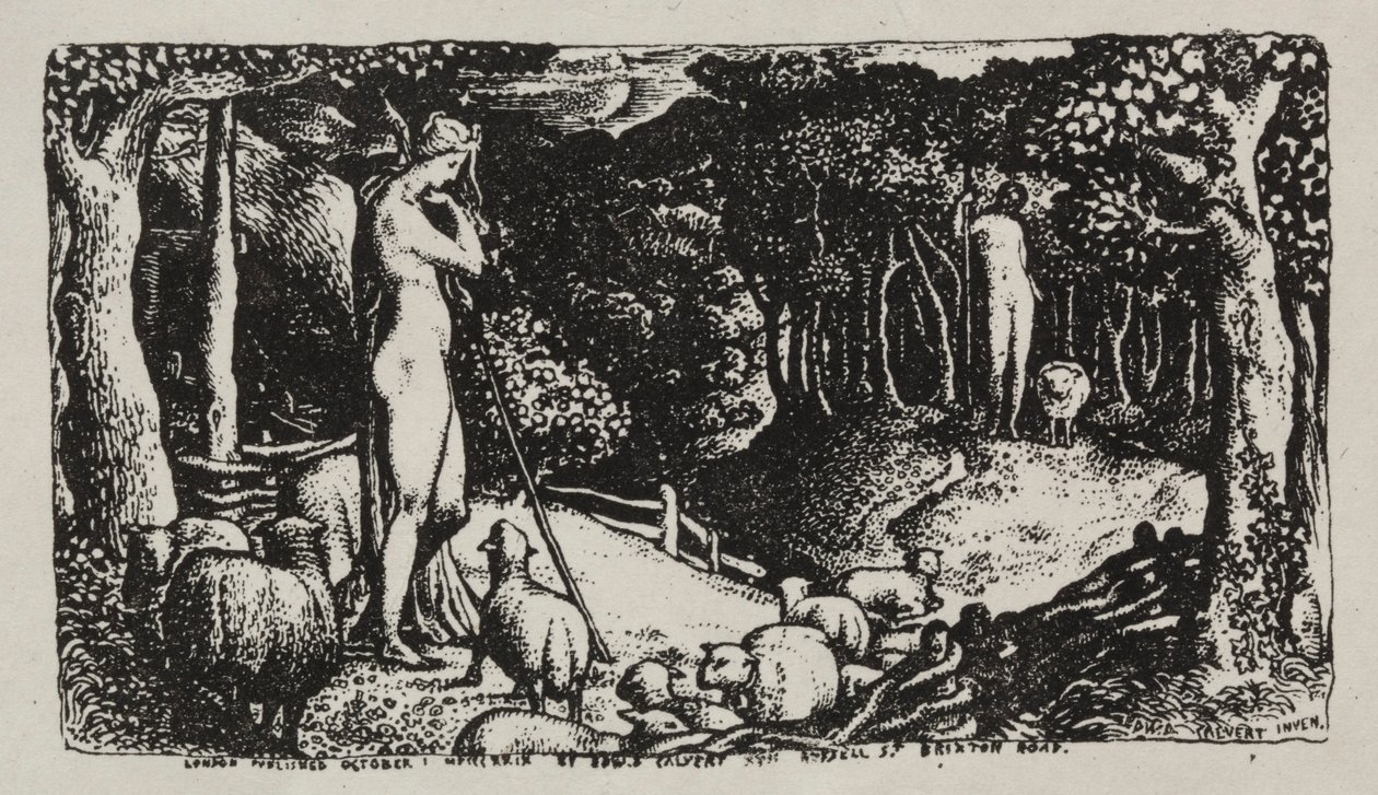 Vie pastorale idéale, 1829 - Edward Calvert