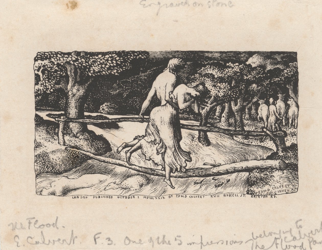 Le Déluge - Edward Calvert