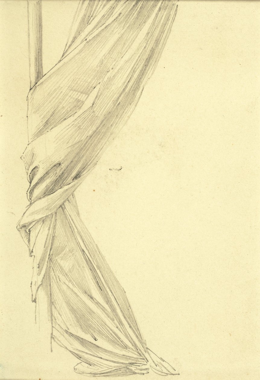 Étude de draperie - Edward Burne Jones