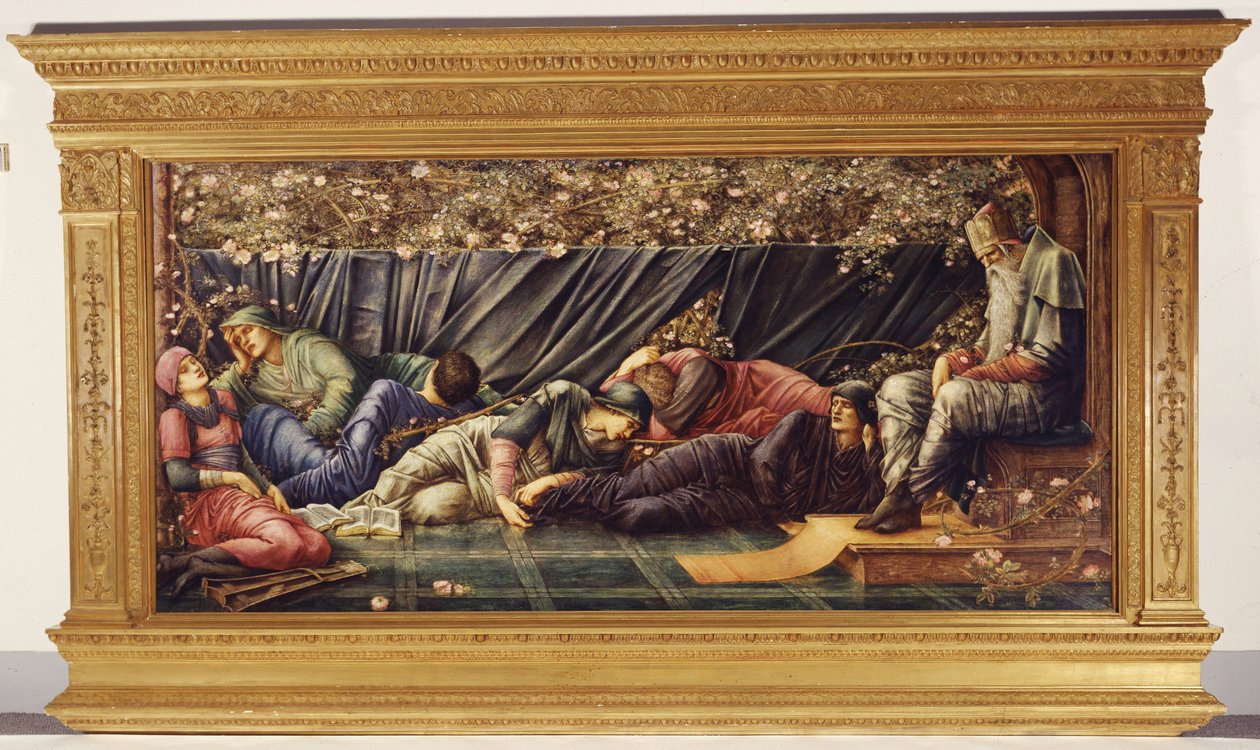 La Chambre du Conseil - Edward Coley Burne Jones