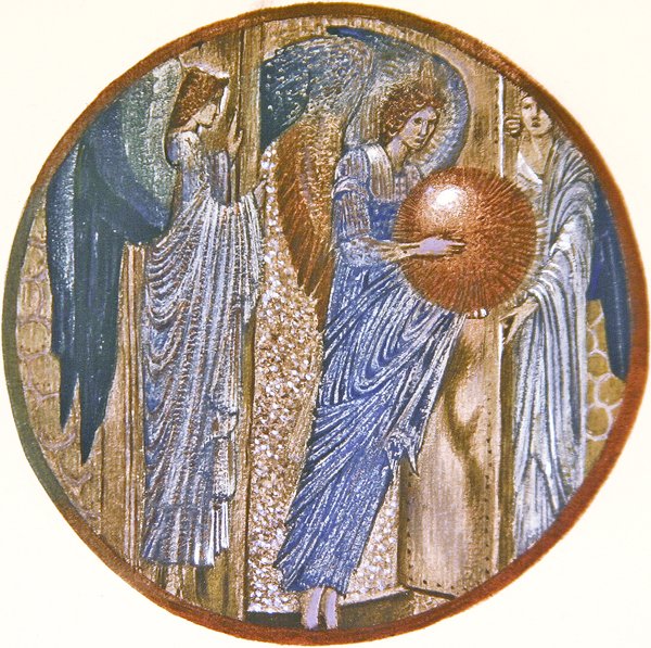Le Livre des Fleurs : IX. Porte dorée - Edward Coley Burne Jones