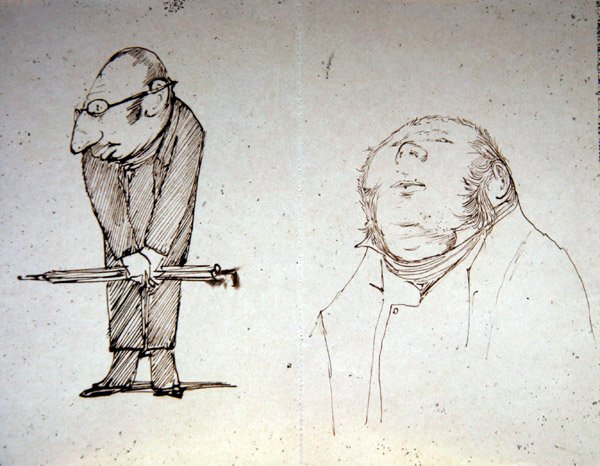 Deux mécènes - Edward Coley Burne Jones