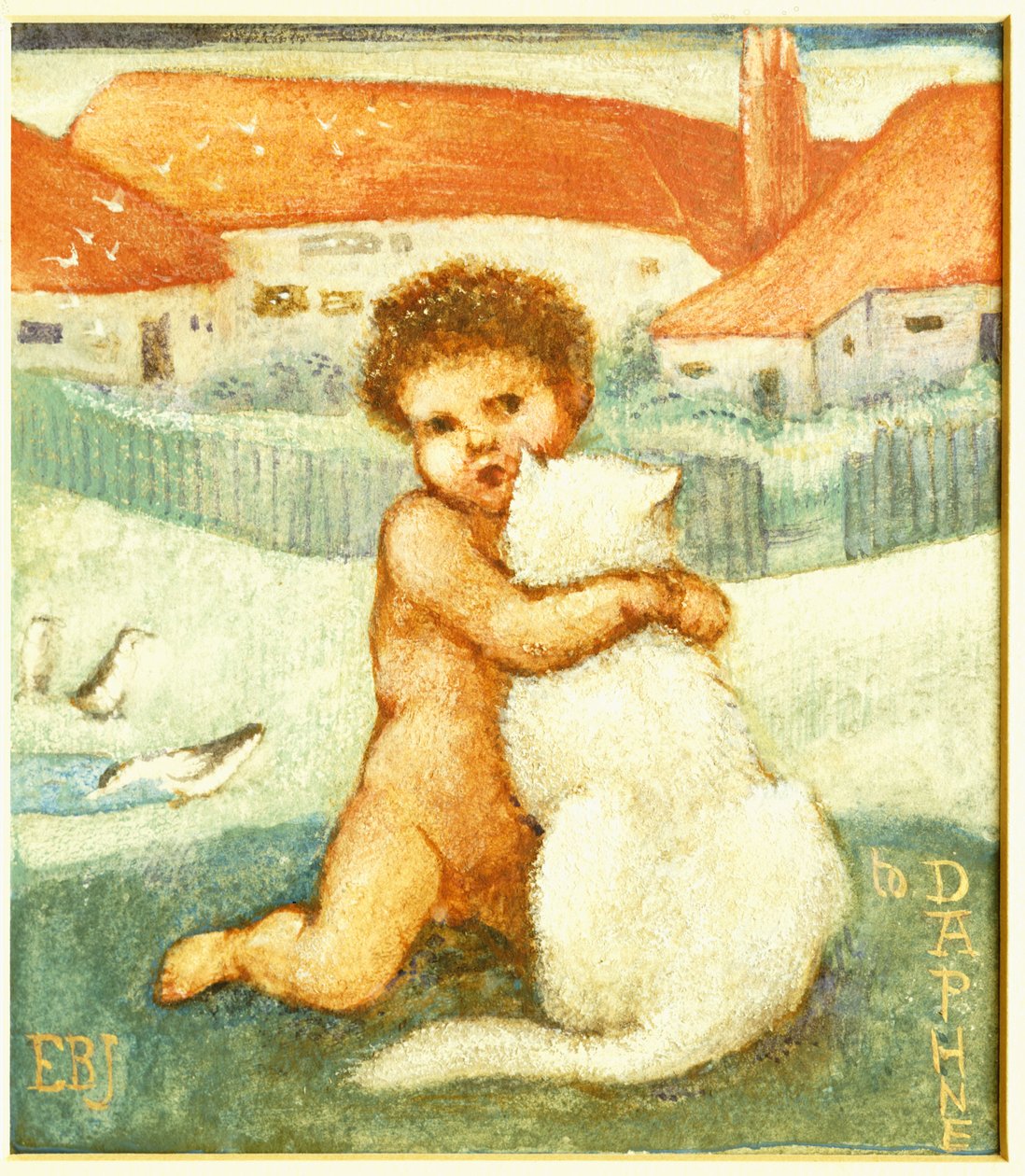 Un Câlin Affectueux - Edward Burne Jones