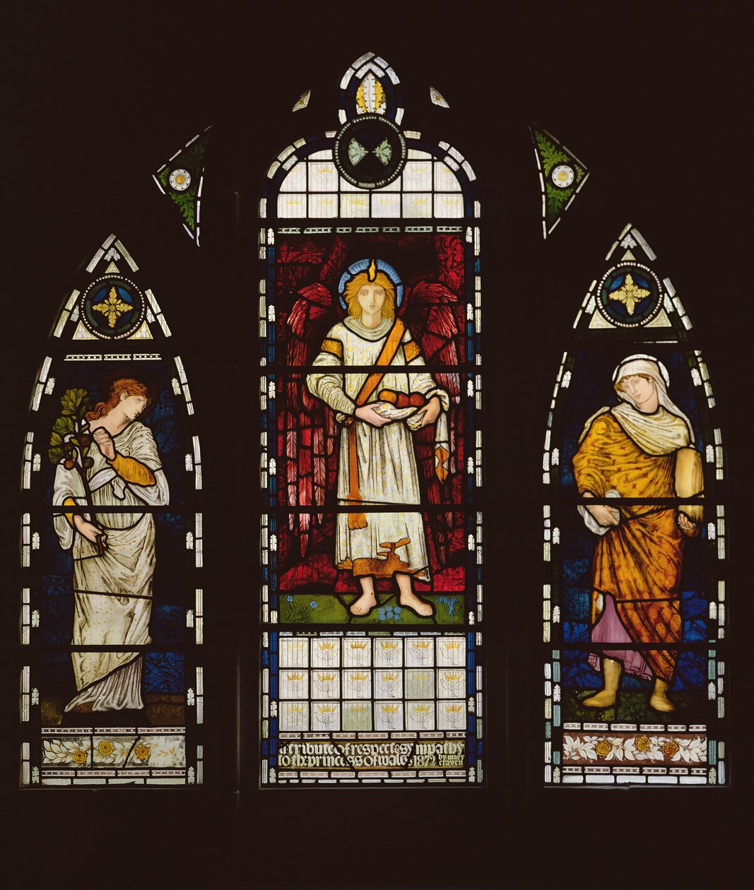 Dorothée et Théophile, vers 1861-62 - Edward Burne Jones