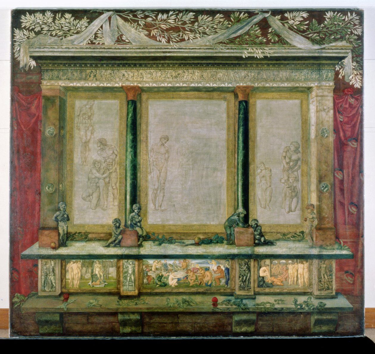 Triptyque de Troie, 1872-1898 - Edward Burne Jones
