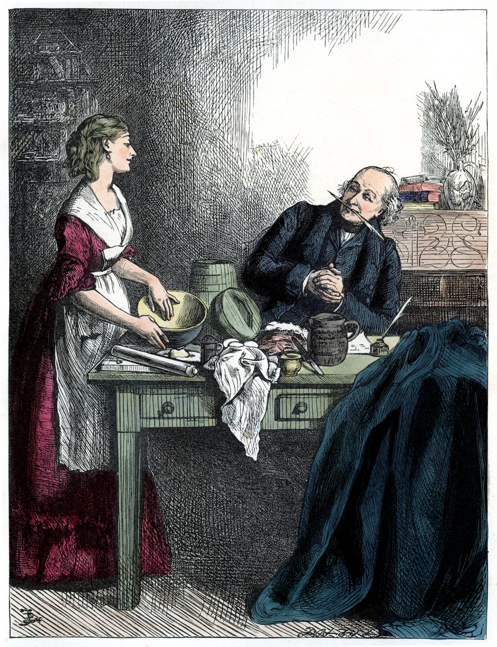 Martin Chuzzlewit de Charles Dickens - Edward Dalziel