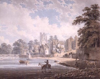 La Tamise à Putney - Edward Dayes