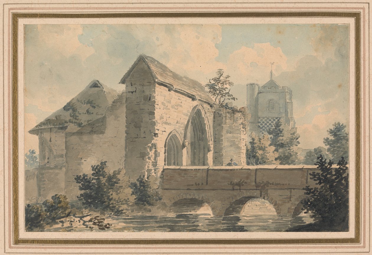 Abbaye de Waltham, Essex - Edward Dayes