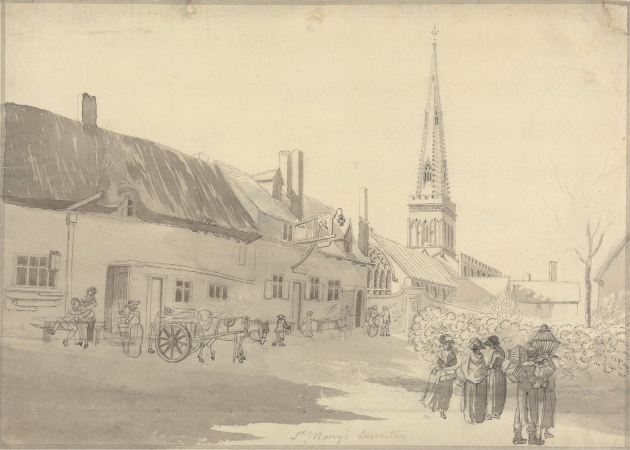 Leicester, église Sainte-Marie - Edward Edwards