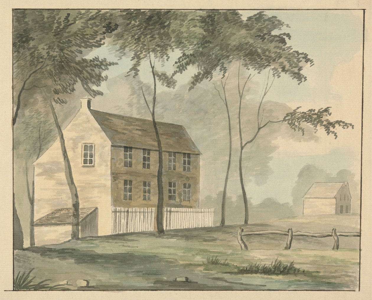Maison de campagne - Edward Francis Burney
