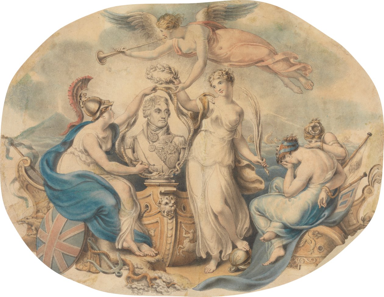 Hommage à Nelson - Edward Francis Burney