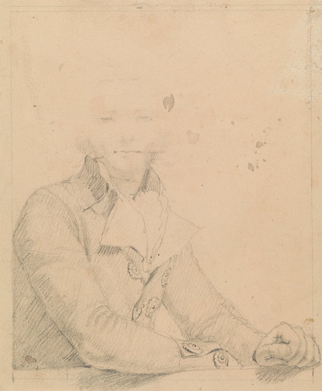 Homme Inconnu - Edward Francis Burney