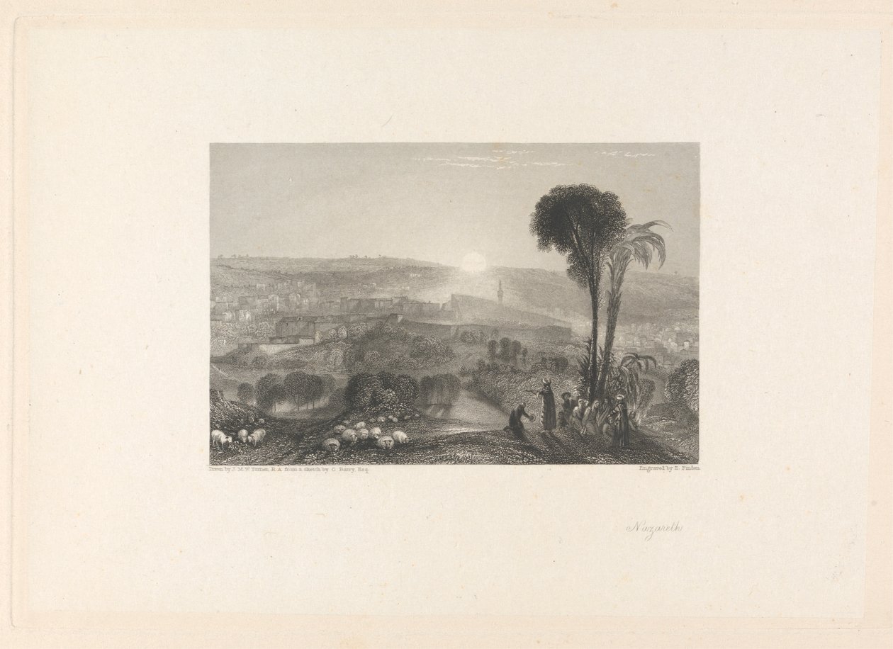 Nazareth - Edward Francis Finden