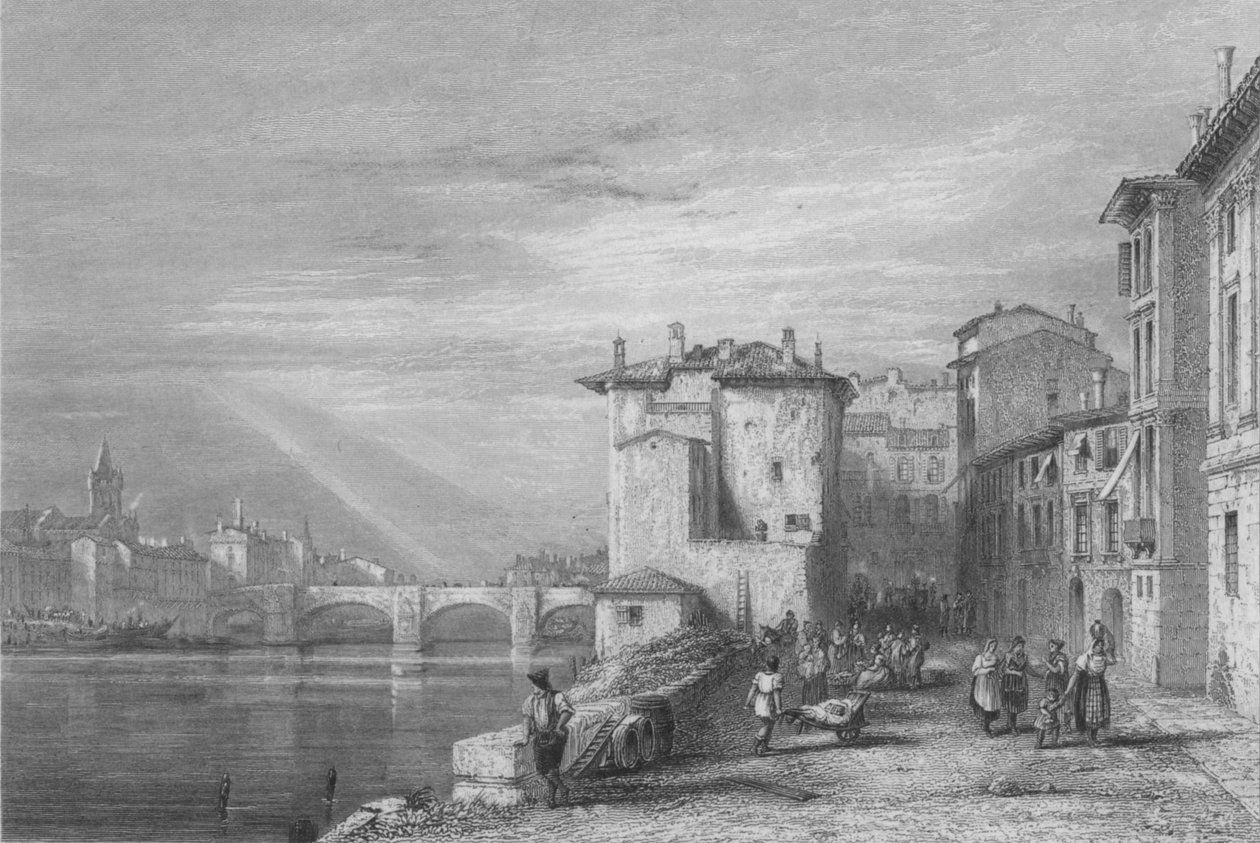 Vérone, 1832 - Edward Francis Finden