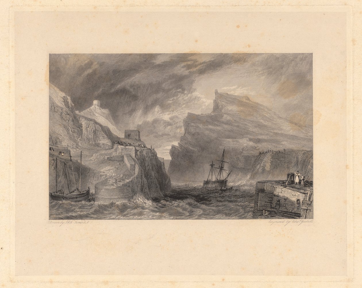 Boscastle, Cornouailles - Edward Goodall
