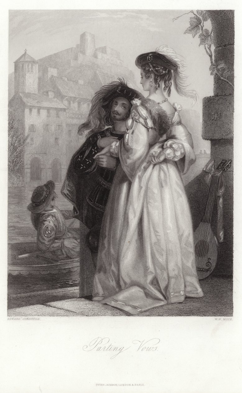 Vœux de séparation - Edward Henry Corbould