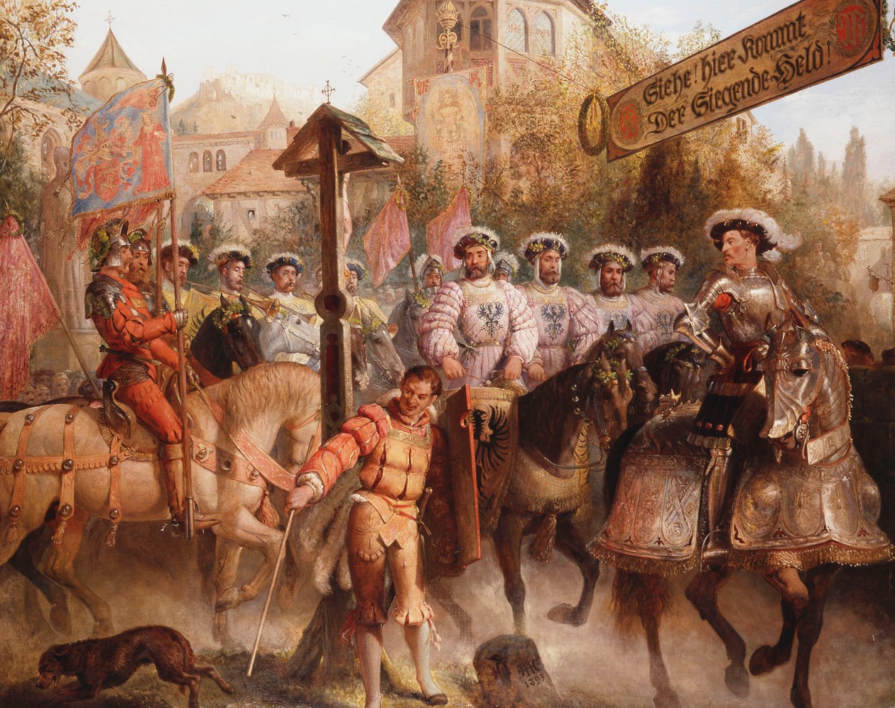 La Procession, 1893 - Edward Henry Corbould