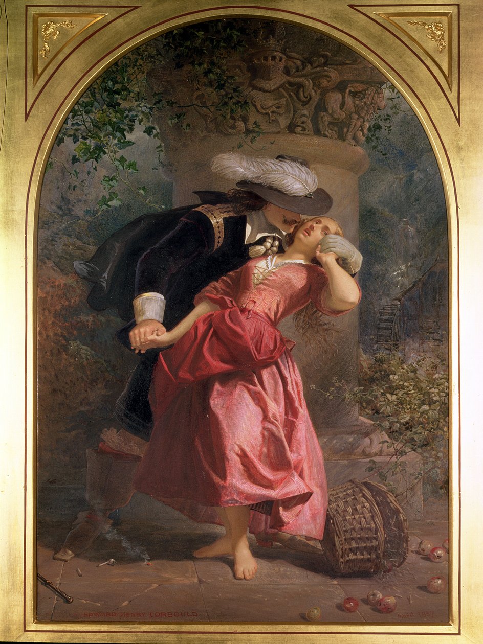 La Séduction, 1857 - Edward Henry Corbould