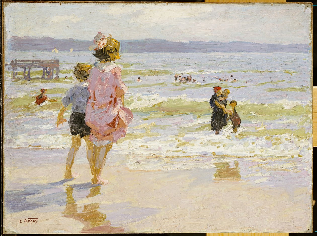 Au bord de la mer - Edward Henry Potthast