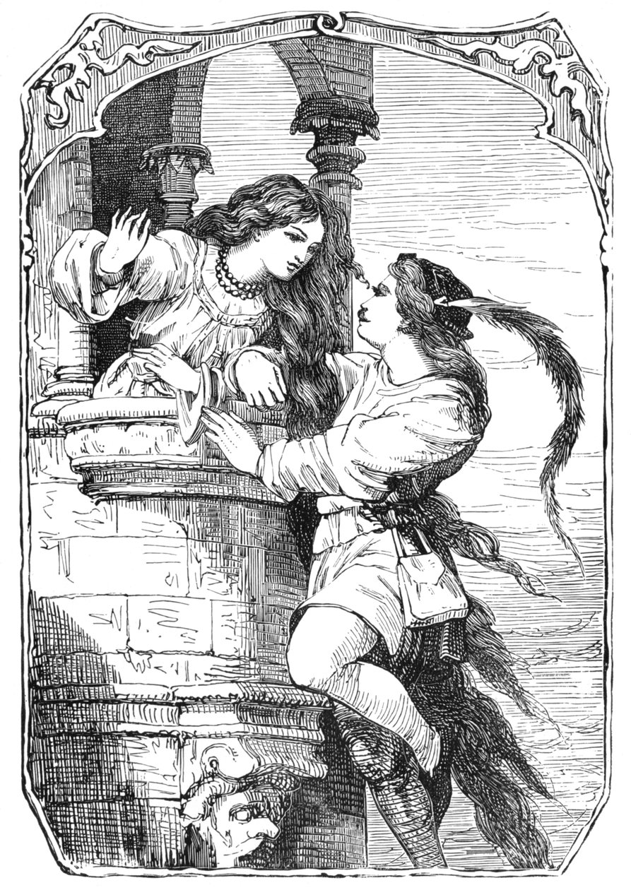 Raiponce, 1901 - Edward Henry Wehnert