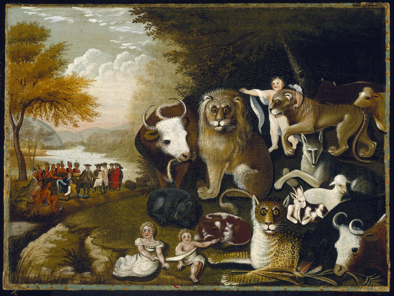 Le Royaume pacifique - Edward Hicks