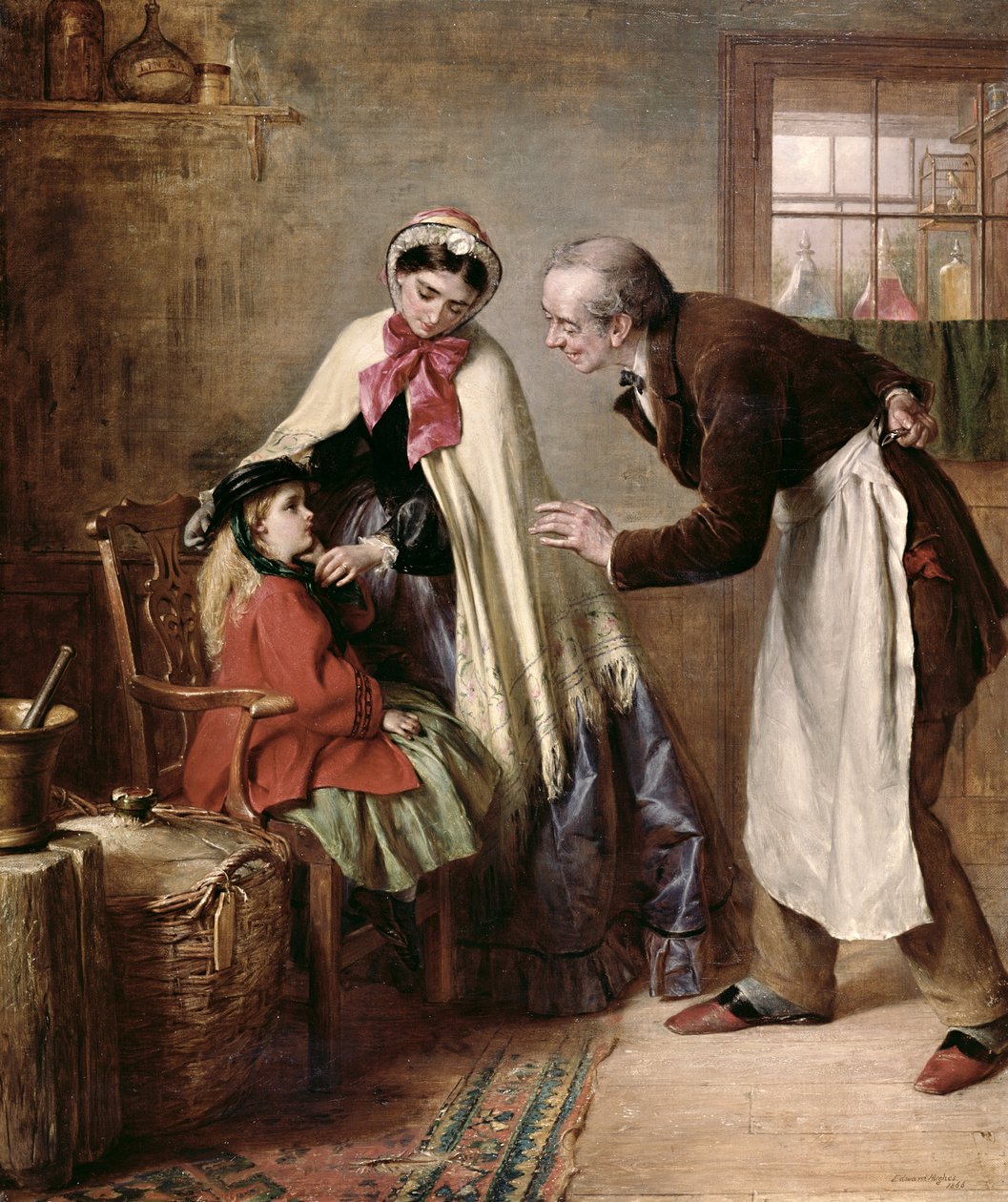 Première dent, 1866 - Edward Hughes