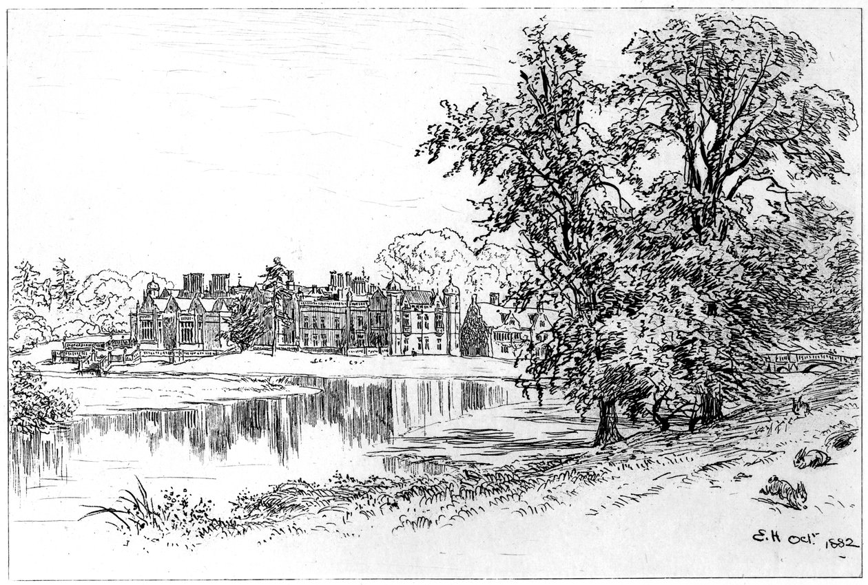 Parc de Charlecote, Warwickshire, 1885 - Edward Hull
