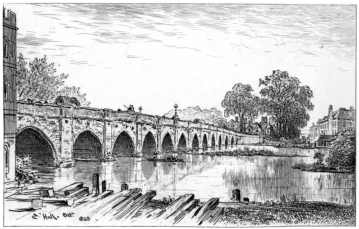 Pont de Stratford, Stratford-upon-Avon, Warwickshire - Edward Hull