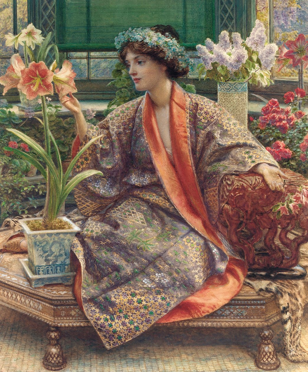 Une fleur de serre, 1909 - Edward John Poynter
