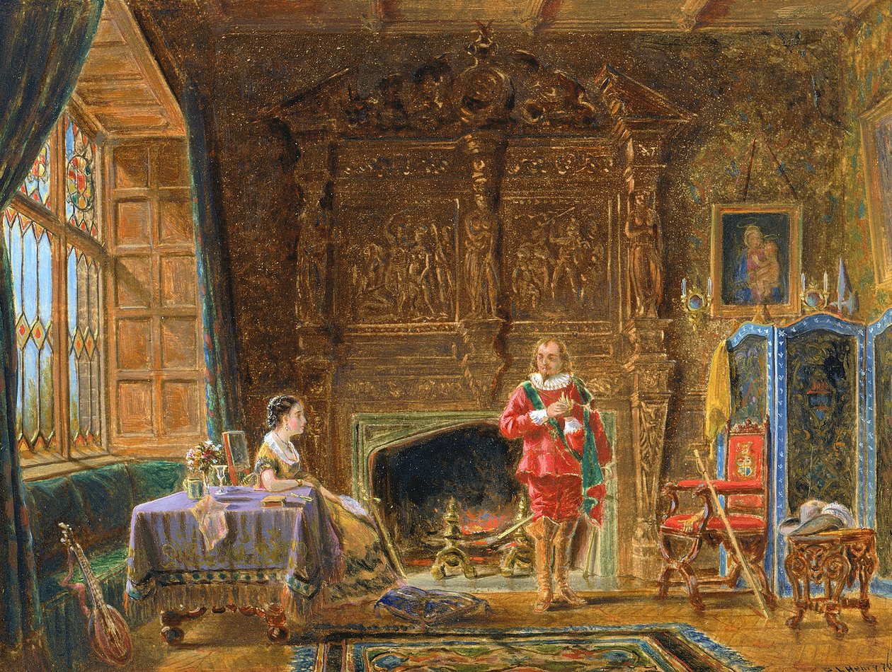 Intérieur - Edward Lamson Henry