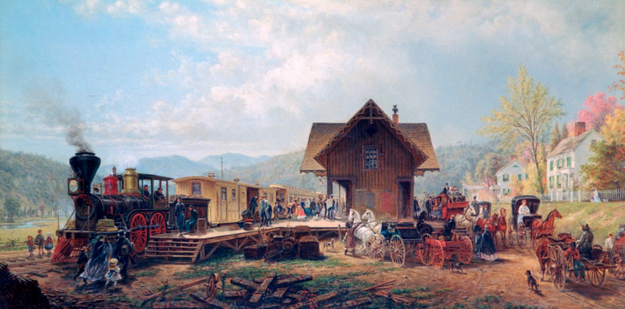 Le train de 9h45, 1867 - Edward Lamson Henry