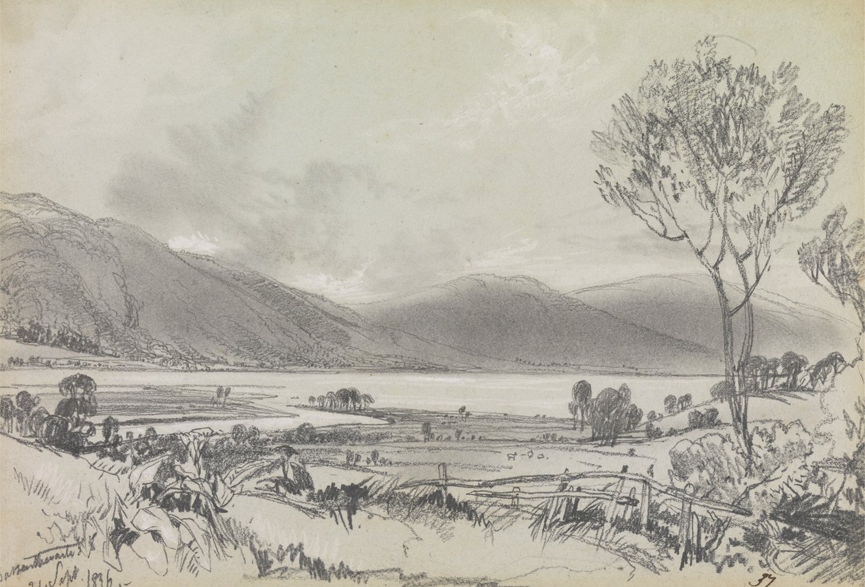 Bassenthwaite - Edward Lear