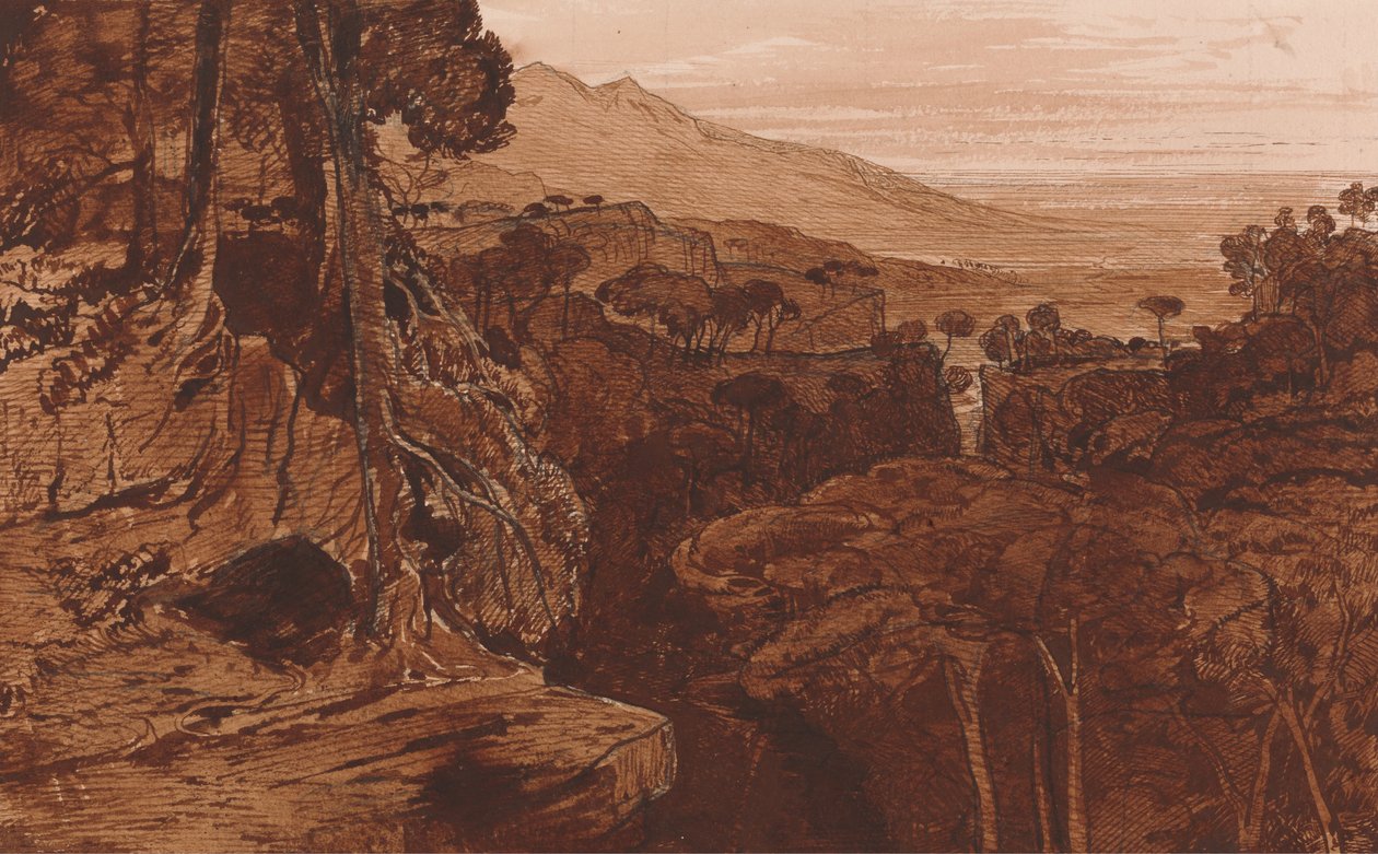Bavella, Corse - Edward Lear