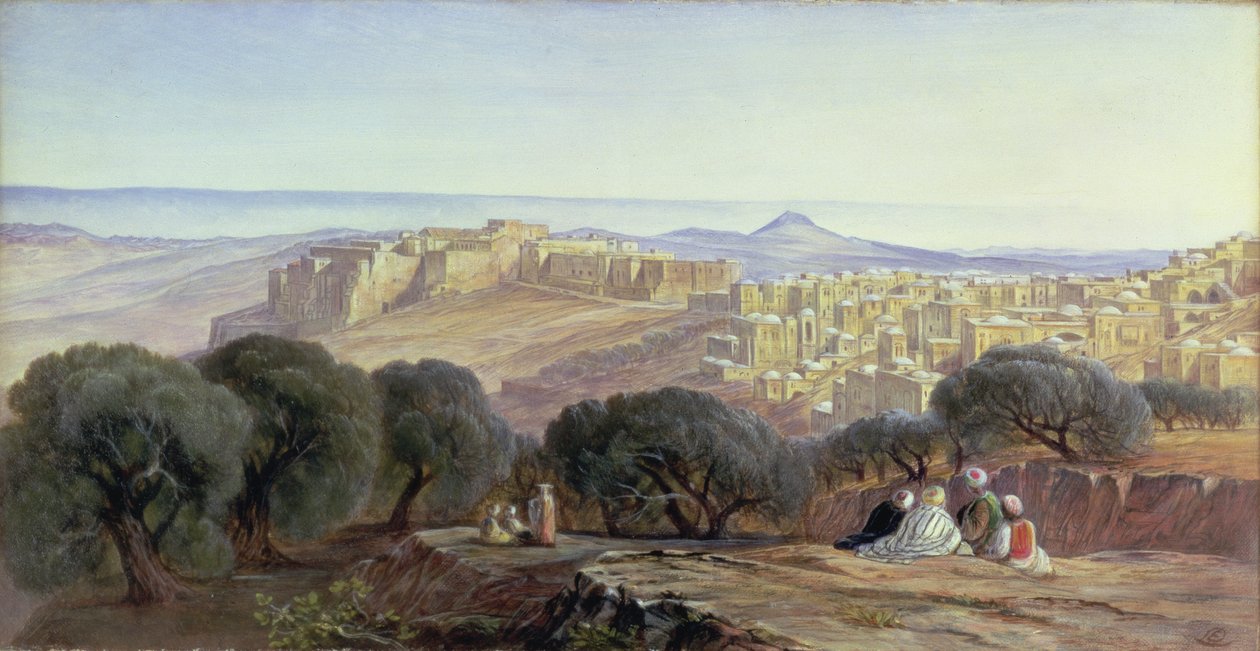 Bethléem, 1879 - Edward Lear